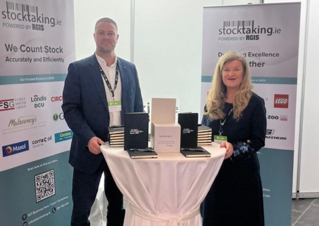 Sharon Kelly and Patrick Quinn attending Retail Excellence Ireland
